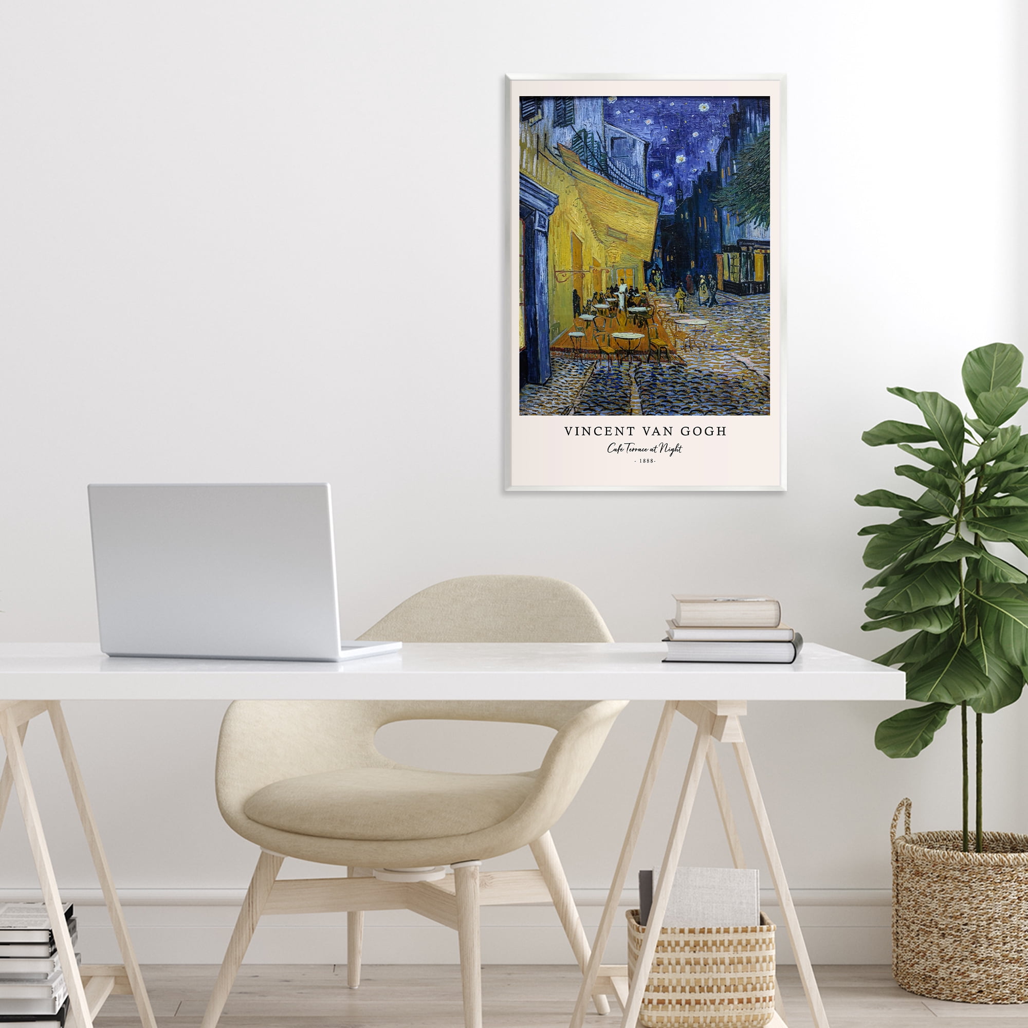 Stupell Industries Classic Cafe Terrace At Night Wall Plaque Art, design by Vintage Hustle