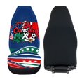 thumbnail image 5 of XYZCANDO USA Canada Mexico Car Seat Covers 2 Pcs Automobile Front Seat Covers for Men Protection Interior Accessories Compatible with Most Cars SUV and Sedan, 5 of 7