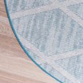 thumbnail image 7 of Unique Loom Starlight Collection Area Rug - Canopus (4' 1" Round Light Blue/Beige), 7 of 7