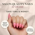 thumbnail image 6 of Glamnetic Press-On Nails – Flamingo Pink | Classic Pink Almond Nails, " Salon Quality" , 30 Count, 6 of 6