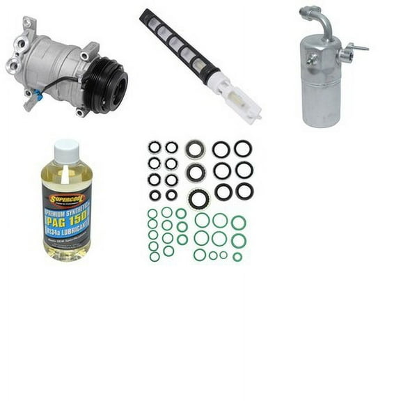 A/C Compressor and Component Kit -- Compressor Replacement Kit Fits select: 1999-2001 CHEVROLET SILVERADO, 2000-2002 CHEVROLET SUBURBAN