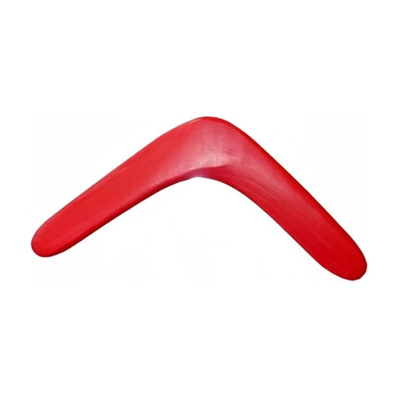 Wooden Outdoor Boomerang Lightweight Easy Throw Catch Aerodynamic Flying Toy Improve Hand Eye Coordination for Kids Adults Backyard Camping Games