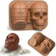 thumbnail image 1 of Moldes grandes de silicona con forma de calavera realista para Halloween, para hornear pasteles, molde para hornear pasteles con forma de calavera embrujada, 1 of 5