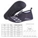 thumbnail image 5 of Zapatos de agua de playa unisex, zapatillas antideslizantes para vadear en la playa (gris L) Ehuebsd Para Estrenar, 5 of 9