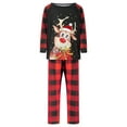 thumbnail image 2 of Nituyy Christmas Pajamas for Family with Print Top and Pants Jammies Sleepwear Matching PJ's Sets, 2 of 10