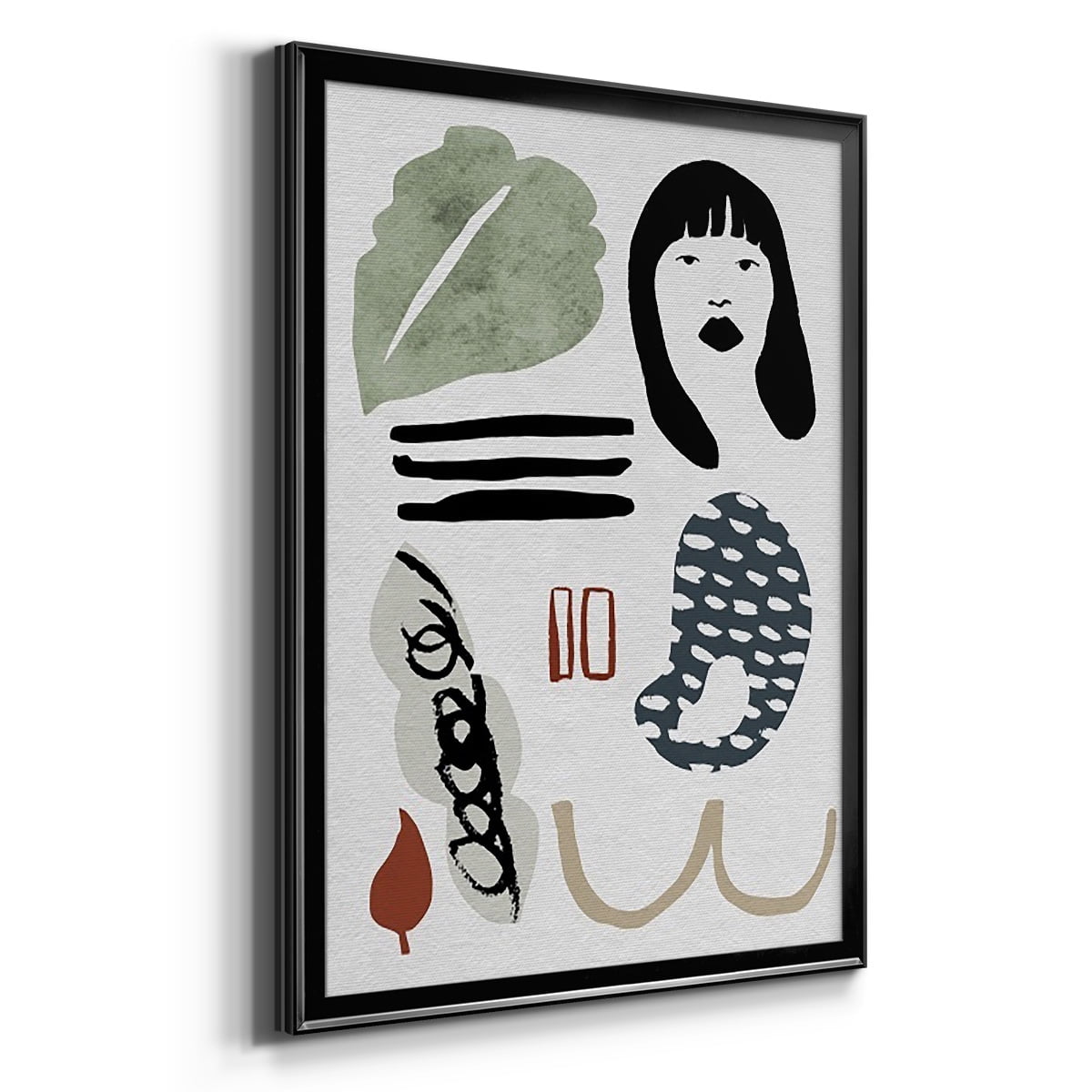 Collected Mindfulness II Premium Framed Print, in Gold, Black, or Silver - Ready to Hang