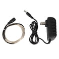 thumbnail image 1 of DC 12V 65.6ft 200 LEDs impermeable alto brillo cadena luces de hadas tira 100-240V enchufe rosa de EE. UU., 1 of 8