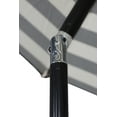 thumbnail image 4 of Better Homes & Gardens 9' Outdoor Market Patio Umbrella, Ibiza Stripe, 4 of 9
