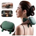 thumbnail image 2 of Masajeador inalámbrico 4D mejorado (Modelo 2026): masaje inalámbrico de tejido profundo, alivia el dolor de hombros y cuello, con función de calor y amasado 4D por acupresión., 2 of 10