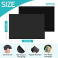 thumbnail image 5 of 12 Pack Magnetic Picture Frames for Refrigerator, 4 x 6 Inch Reusable Magnetic Photo Frames with Black Border, Clear PVC Photo Holders for Fridge, Locker, Whiteboard, Office, and Home, 5 of 6