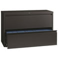 thumbnail image 3 of UrbanPro 2-Drawer Modern Metal Lateral Filing Cabinet in Charcoal, 3 of 5