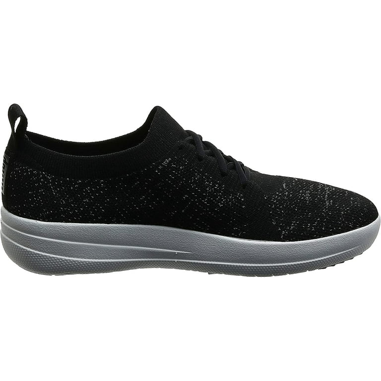 FitFlop F-Sporty Womens Sneaker Black 2 Slip On Uberknit