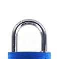 thumbnail image 3 of Candado de combinación azul de alta seguridad, fácil de usar, versátil, resistente, con combinación de dígitos para escuelas y gimnasios., 3 of 14