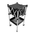 thumbnail image 2 of Cesta para pelotas de tenis, carrito portátil para entrenador, organizador de pelotas de aleación de aluminio, soporte para enseñanza para llevar y, 2 of 8