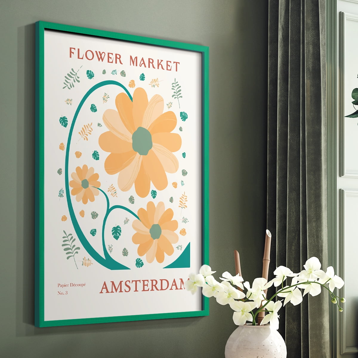 Matisse XVIII Framed Print - Solid Wood
