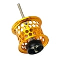 thumbnail image 1 of Carrete de pesca kusrkot baitcasting poco profundo de aluminio ligero dorado, 1 of 8