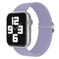 thumbnail image 1 of Adjustable Sliding Buckle Nylon Woven Breathable Solid Color Strap Replacement Band For Smartwatches, 1 of 3