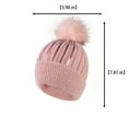 thumbnail image 2 of Women's Sequined Beanie with Pom Pom, Winter Knit Hat with Sparkle Details, Fashion Cold Weather Hat for Women, One Size Fits Most, 2 of 2