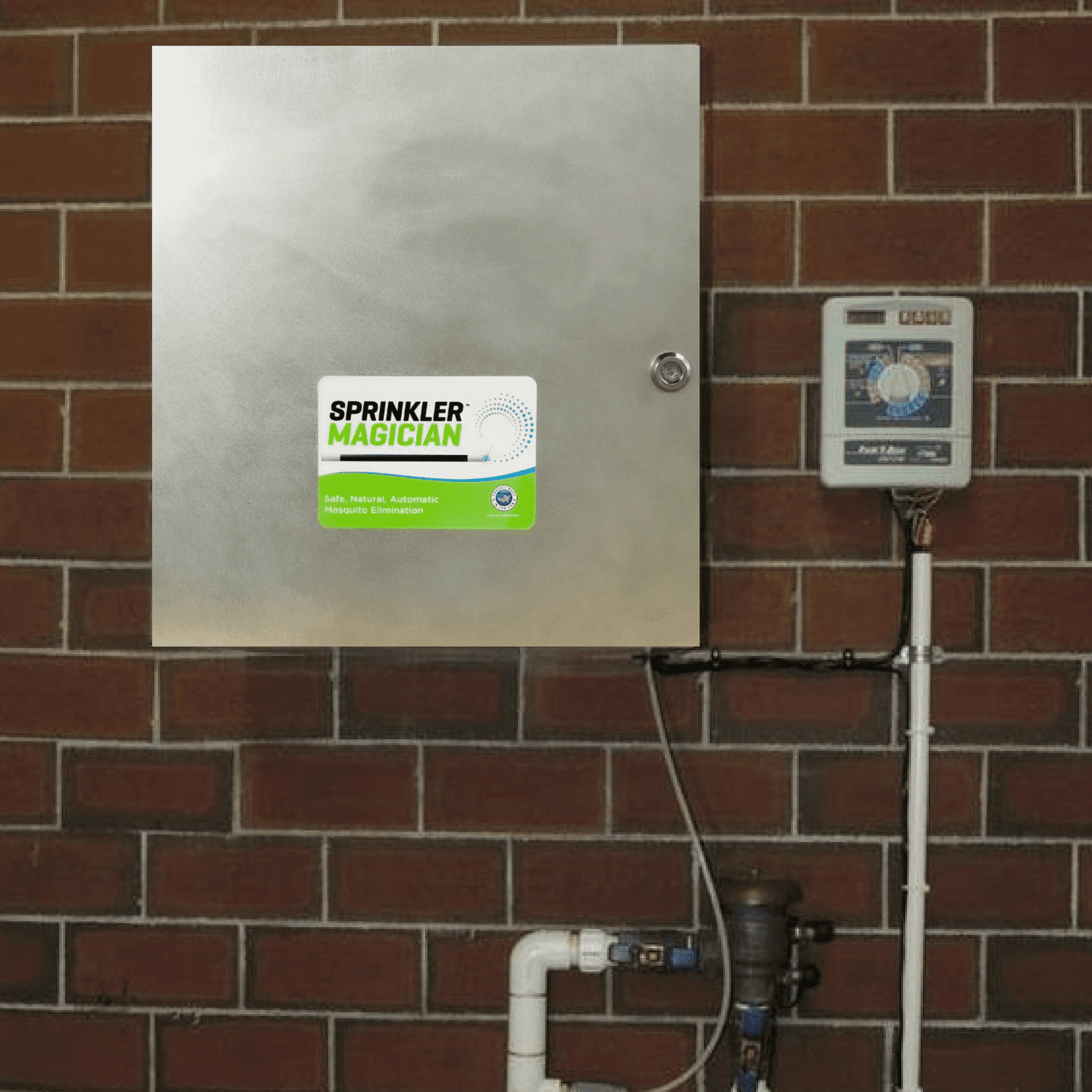 Automated Mosquito Killing and Fertilizing Machine - Stainless Steel
