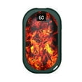 thumbnail image 4 of Calentadores de manos portátiles 2 en 1 con 3 temperaturas ajustables calentador de manos recargable por USB banco de energía regalo de invierno, 4 of 8