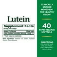 thumbnail image 5 of Nature's Bounty Lutein Softgels, 20 Mg, 40 Ct, 5 of 8