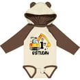 thumbnail image 3 of Inktastic Construction Truck It's My 1st Birthday Boys or Girls Long Sleeve Baby Bodysuit, 3 of 5