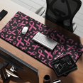 thumbnail image 2 of Long Mouse Pads for Desk,Breast Cancer Desk Mats on Top Of Desks, Desk Mouse Pad Extra Large with 3mm Non-Slip Base and Stitched Edge for Gaming,Office,Work,Home 35.4x15.7in, 2 of 5