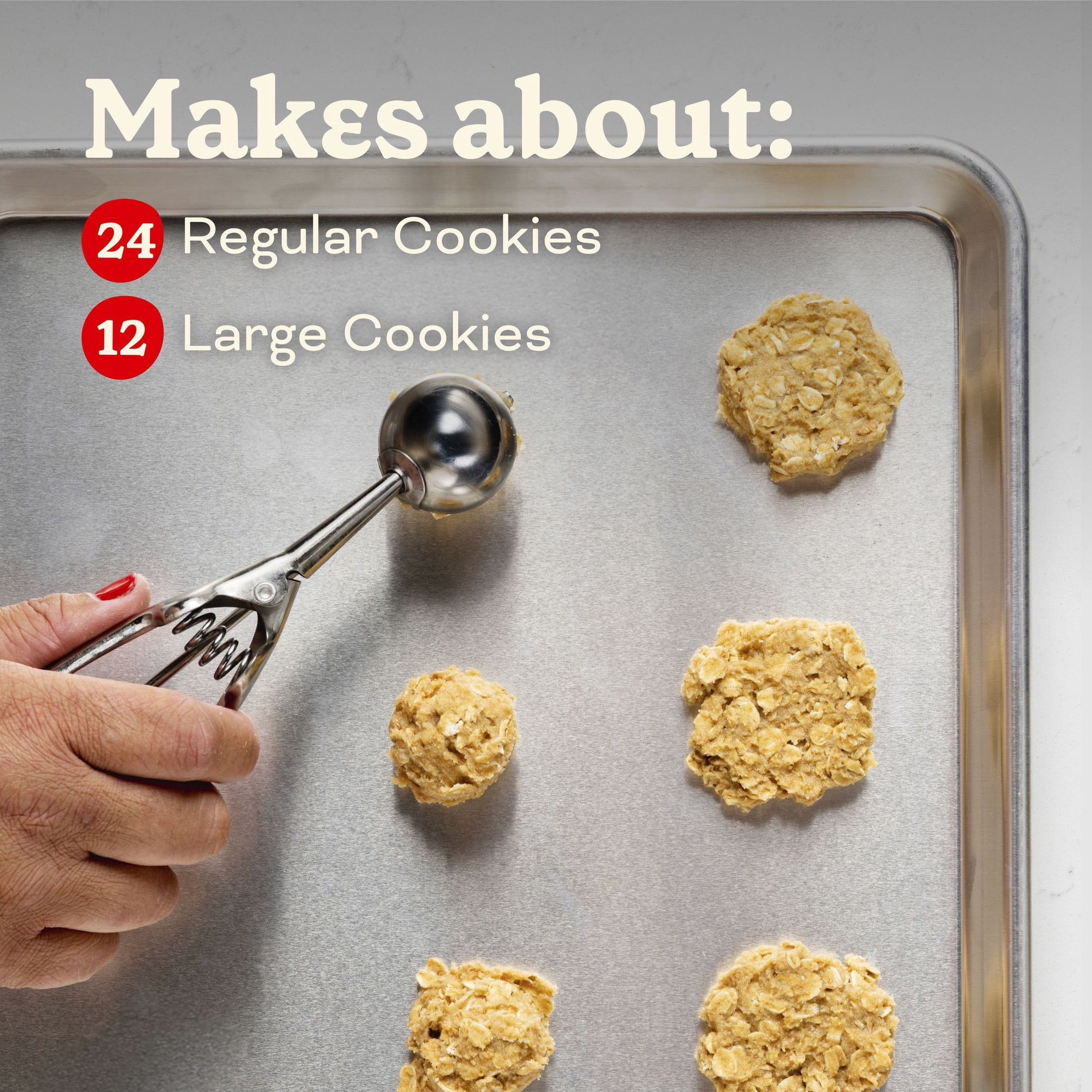 (3 pack) Betty Crocker Oatmeal Cookies, Cookie Baking Mix, 17.5 oz
