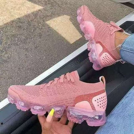 

Women Mesh Breathable Sport Sneakers Ladies Casual Light Outdoor Shoes Female Platform Running Walking Shoes Tenis Feminino