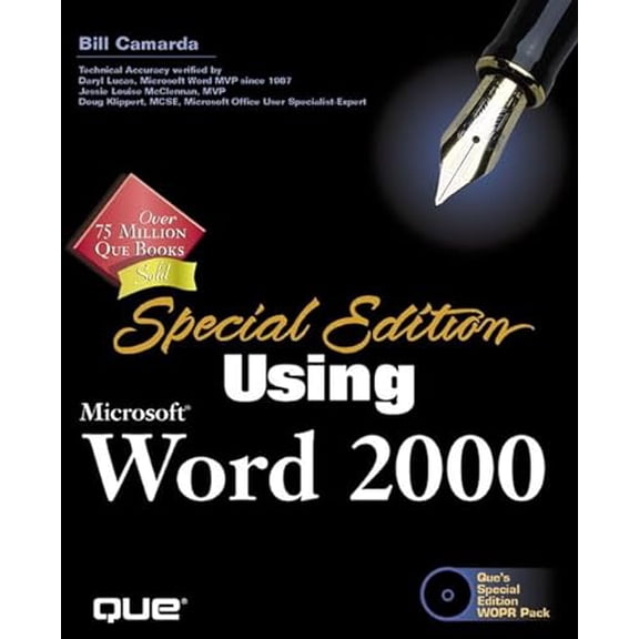Pre-Owned Special Edition Using Microsoft Word 2000, 9780789718525, 0789718529, Paperback, 1 edition