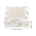 thumbnail image 2 of 20PCS Disposable Egg Tart Packaging Box Packaging Egg Tart Food Box Dessert Box, 2 of 7