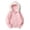 Pink, variant on Wilark Girls Zip Up Sweater Coats with Pockets Long Sleeve Fall Winter Hooded Casual Trendy Cute Cardigan Sweater Pink 6-14
