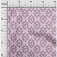 thumbnail image 2 of oneOone Cotton Cambric Light Pink Fabric Damask With Floral Fabric For Sewing Printed Craft Fabric By The Yard 42 Inch Wide, 2 of 4