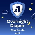 thumbnail image 4 of Huggies Overnites Nighttime Baby Diapers, Size 4 (22-37 lbs), 58 Count, 4 of 9