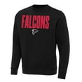 thumbnail image 2 of Men's Antigua  Black Atlanta Falcons Victory Sweatshirt, 2 of 3