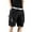 Black, variant on Ramiter Mens Athletic&nbsp;Shorts Men's Cotton Twill Cargo Shorts with Belt Grey,3XL