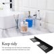 thumbnail image 5 of GOOHOCHY Estante de pared para baño sin perforaciones, estante de ducha para baño, cocina, estante de pared sin perforaciones, 5 of 8