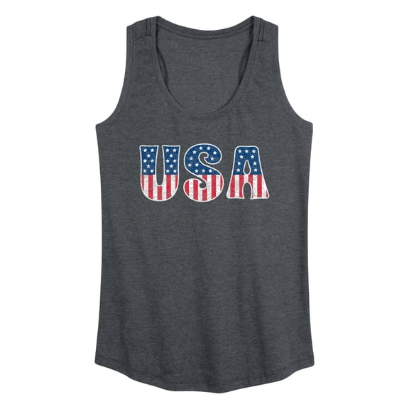 Instant Message - USA - Women's Racerback Graphic Tank