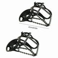 thumbnail image 3 of LHWEN Ice Non-Slip Shoe Outdoor Snow Traction Climbing Walking Anti- Rubber Studs Footwear for Winter Ice Snow Terrain, 3 of 9