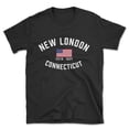 thumbnail image 1 of New London Connecticut Patriot Men's Cotton T-Shirt, 1 of 1