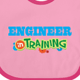 thumbnail image 4 of Inktastic Engineer in Training Boys or Girls Baby Bib, 4 of 4