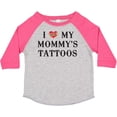 thumbnail image 3 of Inktastic I Love My Mommy's Tattoos Boys or Girls Toddler T-Shirt, 3 of 5