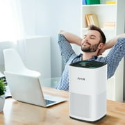AIRTOK Air Purifier for Large Room up to 793 Sq ft, True H13 HEPA Clean Air Removes of Allergies, Smoke, Pet Dander, Dust & Pollen, Quiet, Ozone Free, AP1001 White