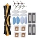 thumbnail image 2 of Accesorios para barredora Sincero DEEBOT OZMO T8 T8aivi Repuestos de trapo de tela bolsa para polvo filtro cepillo, 2 of 10