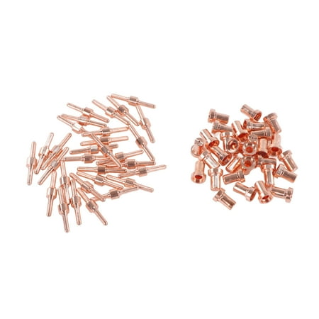 

2024 Long Electrode Nozzle Set Copper Plasma Cutting Torch Consumables for CUT35 CUT40 CUT50