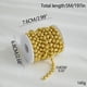 thumbnail image 1 of Electroplated Bead Chain Christmas Tree Decoration DIY Material Hanging Christmas Scene Layout, 1 of 2