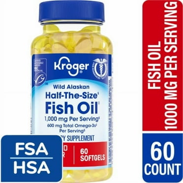 KR Fish Oil Wild Alaskan Softgels 1000mg