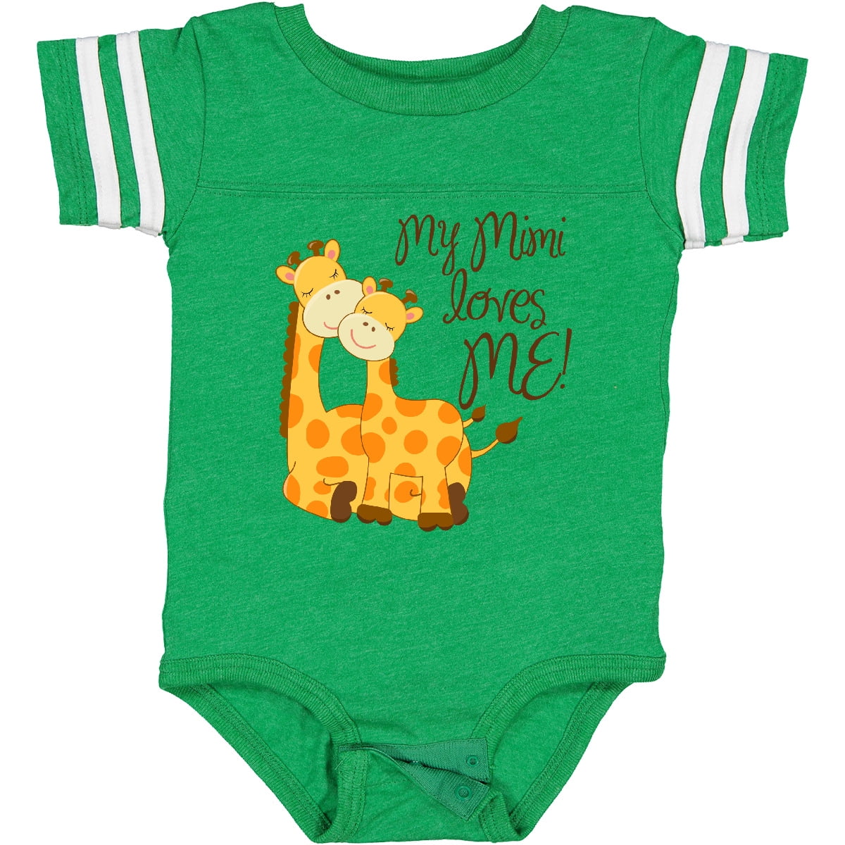 Inktastic My Mimi Loves Me Boys or Girls Baby Bodysuit
