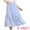 Light Blue, variant on DARING DIVA Women's Boho Beach Flowy Tiered Long Skirts X-Small Light Blue