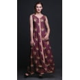 thumbnail image 2 of Bimba Robe Longue Décontractée d'Été Sans Manches à Fente avant Imprimée à Fleurs pour Femmes - Grande, 2 of 5
